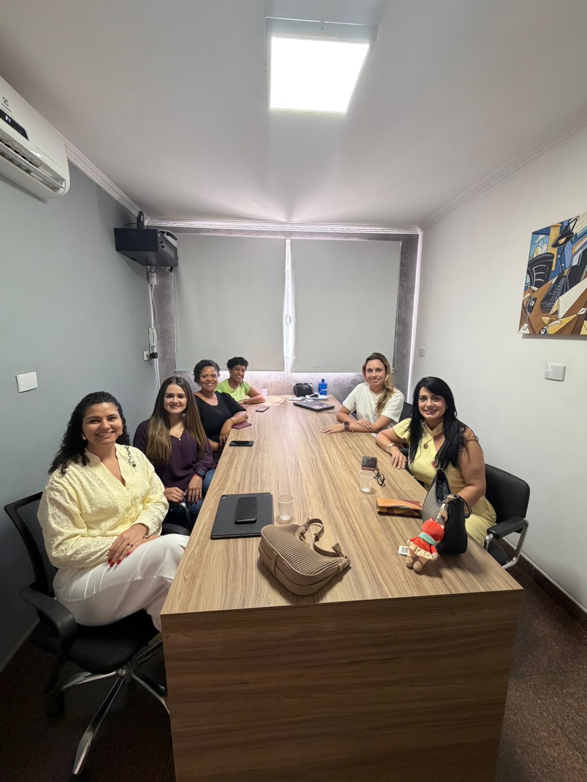 Encontro de trabalho de associadas da AMEAG SP